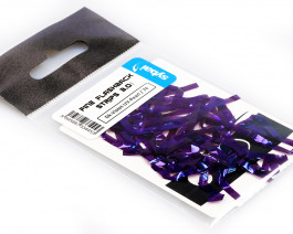 Fine FlashBack Strips, 3 mm, Dark Violet UV-Pearl / 74